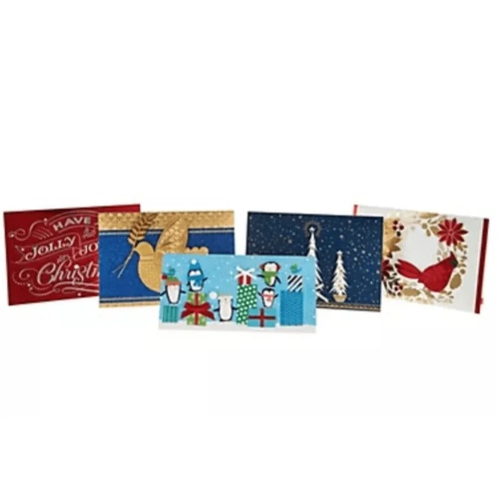 Handcrafted Deluxe Greeting Card Assortment Box Set‎ Christmas Birthday Holiday